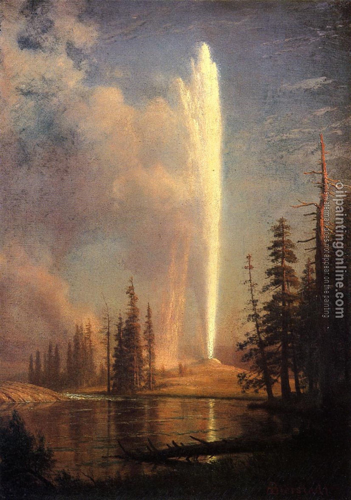 Bierstadt, Albert - Old Faithful